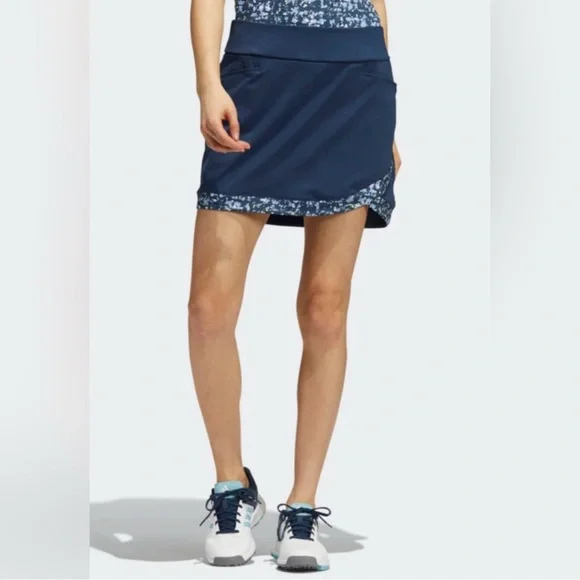 Adidas - ULTIMATE365 PRINTED PRIMEGREEN GOLF SKORT - Size XS - Picture 2 of 9